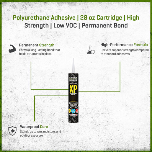 Alliance Gator Block Bond XP Polyurethane Adhesive 28 oz | SiteOne US